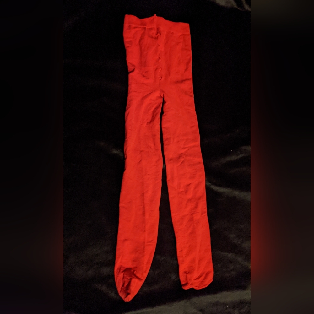 Gymboree Girls Red Tights- 10/12